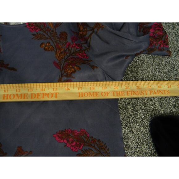 Leith Long Sleeve Purple Pink Floral Shift Dress‎ Casual Boho Nordstrom Large - Picture 5 of 9